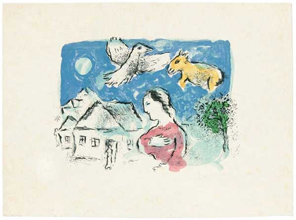 CHAGALL :
chagall-village-lithographie